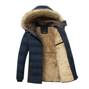 Parkas de Manga Larga para Hombre, Tallas Grandes, Impermeables, Reflectantes, con Estampado Completo, Relleno de Algodón, Estilo Casual - Product Image 2