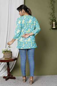 ชุดสูทคอตตอนแท้สำหรับผู้หญิง100% พร้อม patiala salwar ซื้อจากผู้ผลิตที่มีคุณภาพระดับพรีเมียมอินเดีย - Product Image 3