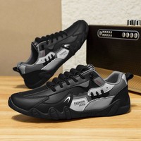 Bottes de travail montantes pour hommes, design OEM, à lacets, imperméables, antidérapantes, thermiques, rehaussantes, en cuir synthétique avec doublure en PU
