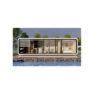 Qui finance les maisons pliables Stockage d'eau Maison Maison sur roues pour vivre dans 2 chambres Grande maison Porte Mars Cabine 20 pieds - Product Image 1