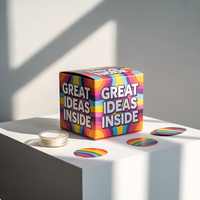 Boîtes d'emballage en carton gaufré personnalisées en gros, finition mate 20pt, luxe, à fermeture inversée, pour produits cosmétiques