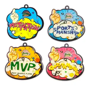 ผู้ผลิตเหรียญรางวัล ขายส่ง เหรียญโลหะ 3 มิติ ที่แขวนเหรียญ ของที่ระลึกงานสำเร็จการศึกษา เหรียญทองกีฬา เหรียญรางวัลนักเรียนโรงเรียนแบบกำหนดเอง - Product Image 1
