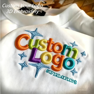 T-shirts brodés de haute qualité en gros pour hommes – T-shirts de luxe personnalisés avec broderie et impression – T-shirts vierges à broder - Product Image 1