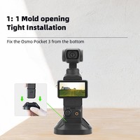 Support de base de protection inférieure pour écran de bureau portable et accessoires de caméra stabilisée pour DJI OSMO Pocket 3
