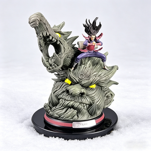 Figura Coleccionable de Resina de Guerrero Ninja con Dragón de Madera, Modelo Decorativo para Adultos, en Caja - Product Image 2