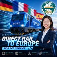 Agente de Transporte a Botsuana, Portugal, Lituania, Luxemburgo, Irlanda, Eslovenia, DDP, LCL, Agente de Transporte Ferroviario Express de China a Europa