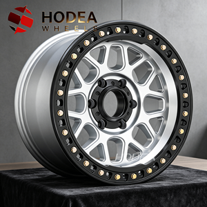 Ruedas <span class=keywords><strong>Todoterreno</strong></span> HODEA Clásicas con Beadlock Mecánico Forjado para Camionetas de Tamaño Completo y Vehículos <span class=keywords><strong>Todoterreno</strong></span>, Listas para Terreno Desértico/Roquero - Product Image 3