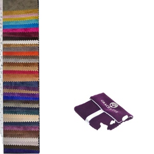 กระเป๋าใส่เครื่องประดับกำมะหยี่สีม่วงเข้มสุดหรู พร้อมแผ่นรองต่างหู - Product Image 3