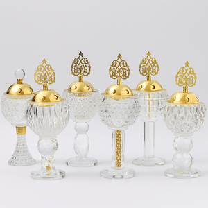 Mubkhar Bukhoor Métal Gros Cheveux Arabe Bakhoor Oud Frank Luxueux Petit Brûleur d'Encens Zen Personnalisé Set Diffuseur d'Encens - Product Image 4