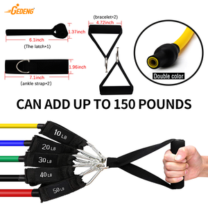 GEDENG Amostra Grátis De Borracha Bulk Bar Forte Puxar As Correias De Tornozelo Banda De Resistência Pesada - Product Image 6