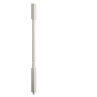Poteaux de balustrade en bois au design moderne pour escaliers, balcons, villas, appartements, hôtels - BuildingWoods B-5070 - Garantie OEM 1 an