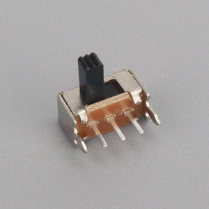 שורה אחת <span class=keywords><strong>3</strong></span> pin 2 דרך זווית ישרה שקופית מתגים sk12d07 1p2t pcb הר ac 250v 3a מתג שקופיות - Product Image 1