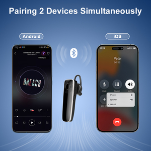 New Bee vente en gros <span class=keywords><strong>NB</strong></span>-12 V5.0 mains libres affaires sans fil unique écouteur <span class=keywords><strong>Bluetooth</strong></span> <span class=keywords><strong>casque</strong></span> sans fil pour la conduite, bureau - Product Image 4