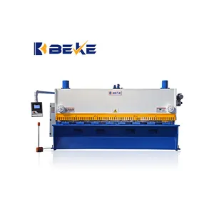 BEKE Shearer Qc11k Hydraulic Shearing Machine Electric For Cutting Plate