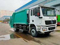Camion à ordures comprimées Shacman DeLong L3000 Camion à ordures comprimées