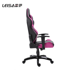 Leisa-silla giratoria de carreras de buen diseño, sillón de oficina ergonómico de PU/PVC, masaje, barato, para juegos, 2022 grados en Color azul, 180 - Product Image 5