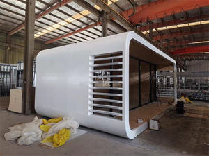 Casa prefabricada de diseño moderno, cama de cápsula espacial, casa de cápsula espacial inspirada en la ciencia y la tecnología <span class=keywords><strong>del</strong></span> hotel - Product Image 2