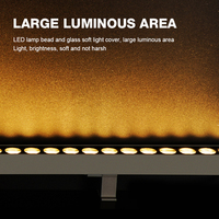 Lámpara LED Lineal para Exteriores de Aluminio y Vidrio Templado RGB, IP66, con Alto CRI 90 y 3 Años de Garantía