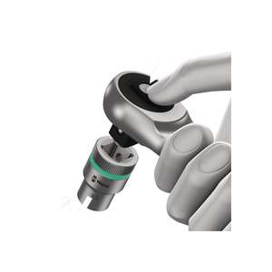 Wera Juego de llaves de vaso Zyklop Metal 8100 SB 8 29 partes 3/8 pulgadas de ancho a través de planos 8-19mm N. ° de dientes 72 hexágono - Product Image 4