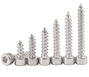 สกรูเกลียวปล่อยหัวจมสแตนเลส 304 (สกรูยึดลำโพง/ไดรเวอร์เสียง ปลายแหลม) - Product Image 4