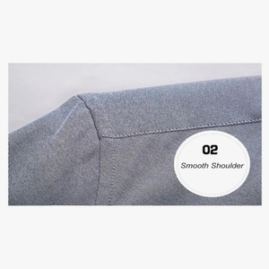 Camisa Formal de Verano para Hombre, Estilo Bávaro Oktoberfest, Cuello Mao, Tejido de Hilo Teñido, Servicio OEM - Product Image 3