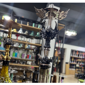 Set de Hookah <span class=keywords><strong>Maklaud</strong></span> L.Egonny Shisha Russian Demon Chicha Narghile Hecho a Mano de Lujo con Diseño <span class=keywords><strong>Maklaud</strong></span> - Product Image 2