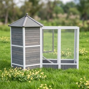 กรงนกไม้ขนาดใหญ่ SHUNDA SDB011 เป็นมิตรกับสิ่งแวดล้อม สำหรับนกแก้วและนกพิราบ - Product Image 1
