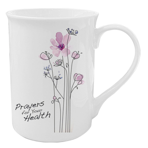 Mug en céramique élégant et durable, cadeau d'affaires idéal, nouveau fabricant chinois, design floral tendance pour le café et le thé - Product Image 3