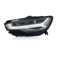 Ensemble de phares LED pour Audi A6 S6 C7 C7.5, style RS6, lentille de projecteur LED automatique, phares avant pour Audi A6 S6 C7 C7.5 2012-2018