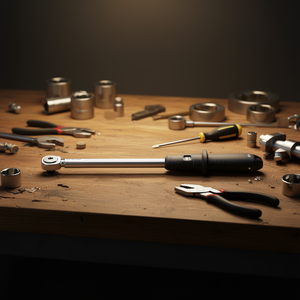 Clé à cliquet 810 Sa Wrench 1/4 pouce avec barre d'extension pour les tâches de serrage de précision - Product Image 3