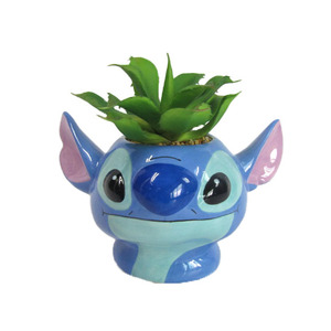 Vente en gros <span class=keywords><strong>de</strong></span> petits pots <span class=keywords><strong>de</strong></span> fleurs artificiels en céramique pour succulentes, pour décoration d'intérieur et d'<span class=keywords><strong>extérieur</strong></span>, pour <span class=keywords><strong>personnage</strong></span> <span class=keywords><strong>de</strong></span> film <span class=keywords><strong>de</strong></span> dessins animés en 3D personnalisés - Product Image 3