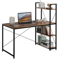 Ailichen Eenvoudige Computer Desktop Bureau, Huis Minimalistische Geïntegreerde Bureau Boekenplank