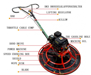 Machine à lisser le sol, machine à polir le sol, machine à lisser le <span class=keywords><strong>béton</strong></span> diesel, truelle <span class=keywords><strong>électrique</strong></span>, machine à lisser le <span class=keywords><strong>béton</strong></span> - Product Image 2