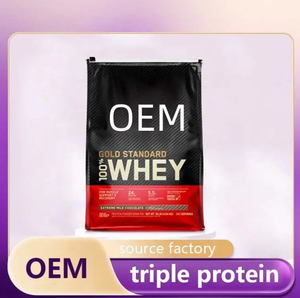 توصيل سريع لمسحوق بروتين مصل اللبن المعزول من موهوا، مخصص حسب الطلب لزيادة نمو العضلات، بنكهة مخصصة، 1 كجم، معيار ذهبي - Product Image 5