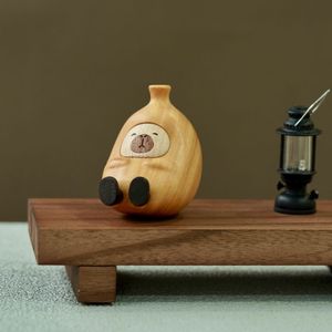 Decoración de madera Banana Man, diseño minimalista para sala de estar, regalo para el hogar - Product Image 1