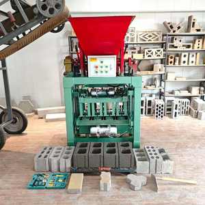 ระบบสั่นสะเทือนที่ปรับปรุงแล้ว วงจรที่สั้นขึ้น และความกระชับที่ดีขึ้นของเครื่องทำอิฐซีเมนต์กึ่งอัตโนมัติรุ่น 4-35B ที่ได้รับการอัปเกรด - Product Image 5