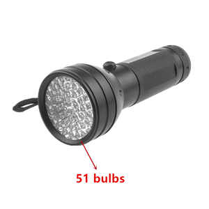 Logotipo láser gratis 395nm/365nm UV Blacklight Luces LED Linterna Ámbar & Jade Detección <span class=keywords><strong>Luz</strong></span> <span class=keywords><strong>ultravioleta</strong></span>, Lámparas UV Led - Product Image 2