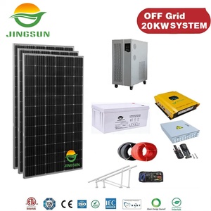 ระบบโซลาร์เซลล์แบบโมโนคริสตัลไลน์ Jingsun ขนาด 10 กิโลวัตต์ พร้อมแบตเตอรี่สำรองพลังงาน สำหรับใช้ในบ้าน/เชิงพาณิชย์ - Product Image 1
