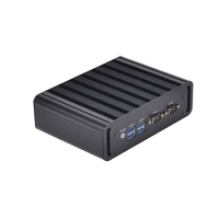 C2B I3 I5 тонкий клиент портативный ПК windows 7/8/10 12v двойной LAN порт/двойной последовательный порт wifi hd VGA 2 * com J1800/J1900 Мини ПК