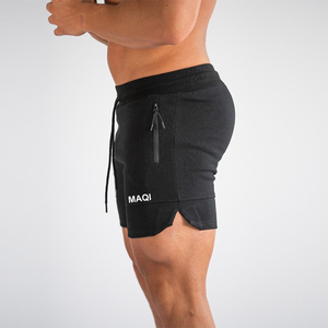 In vendita calda pantaloncini di cotone da uomo pantaloncini sportivi <span class=keywords><strong>corti</strong></span> 4 vie elasticizzati palestra allenamento sport abbigliamento casual corto jogger - Product Image 2