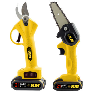 Mini Motosierra Eléctrica Km 4 en 1 con Motor sin Escobillas, Juego de Herramientas de Podar a Batería para Jardín, Uso en Interiores y Exteriores - Product Image 3