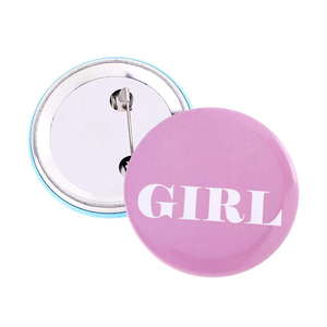 도매 최소 로고 라운드 핀 공급 업체 만화 로고 금속 핀 버튼 배지 - Product Image 2