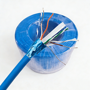 <span class=keywords><strong>Cable</strong></span> Ethernet Cat5e/Cat6/Cat7, Rollo de 305m/1000 pies, <span class=keywords><strong>Cable</strong></span> de <span class=keywords><strong>Internet</strong></span> de Alta Velocidad con 99.99% Cobre UTP/FTP/SFTP <span class=keywords><strong>para</strong></span> Oficina en <span class=keywords><strong>Casa</strong></span> - Product Image 3