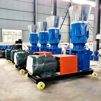 Machine mobile multifonctionnelle de fabrication de granulés d'aliments pour volailles, bétail, poulets, lapins et animaux aquatiques