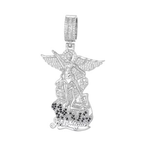 Vente flash - Collier avec pendentif <span class=keywords><strong>ange</strong></span> personnalisé, rétro, plaqué or 18 carats, argent, vente en gros d'usine - Product Image 3