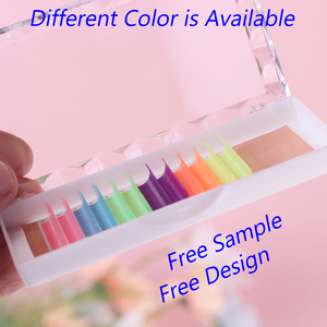 เกาหลี PBT วัสดุไหม<span class=keywords><strong>ขนตา</strong></span>ขยายแบนวงรีขนตา - Product Image 6
