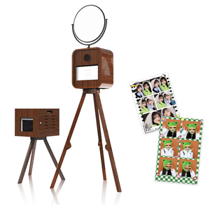 Photomaton numérique avec miroir, imprimante instantanée pour toile de fond, nouveau <span class=keywords><strong>Polaroid</strong></span>, télé<span class=keywords><strong>commande</strong></span> automatique - Product Image 1