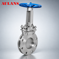 Vanne à opercule anti-colmatage SS304 PZ43W-10P bidirectionnelle pour drainage de boues chimiques