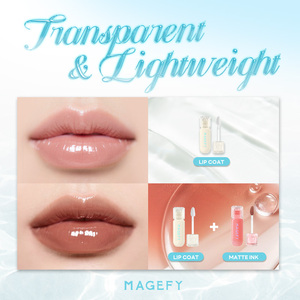 <span class=keywords><strong>MAGEFY</strong></span> Prêt à expédier en gros Gloss à lèvres transparent - Anti-transfert et repulpant, Gloss brillant - Product Image 4