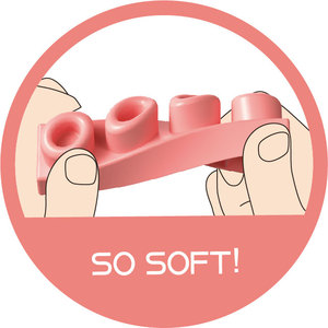 30 cái lớn mềm thân thiện với môi Train <span class=keywords><strong>DIY</strong></span> xây dựng khối Bộ boilable nhựa mô hình đồ chơi động vật thiên nhiên chủ đề EN71 chứng nhận cho - Product Image 6